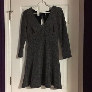 Dress with peep hole in back